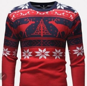 Roiwhq, Mens Holiday Sweater. Sz LG